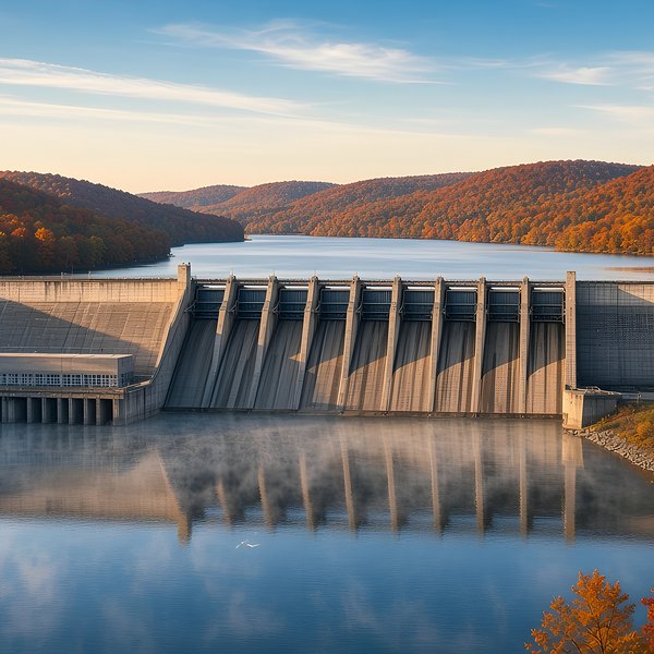 Cherokee Dam, Holston River — no title poster