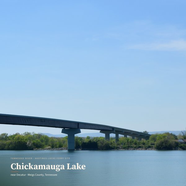 Chickamauga Lake — Decatur poster