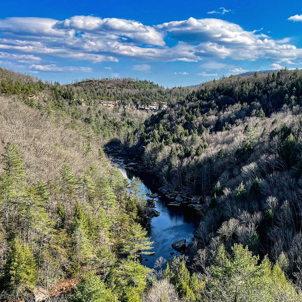 Lilly Bluff Overlook — no title — Morgan County poster