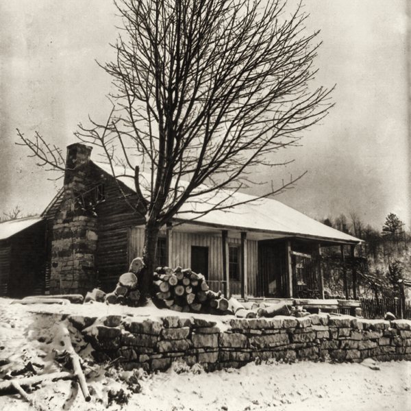 Log Cabin near Byrdstown — no title — Pickett County poster