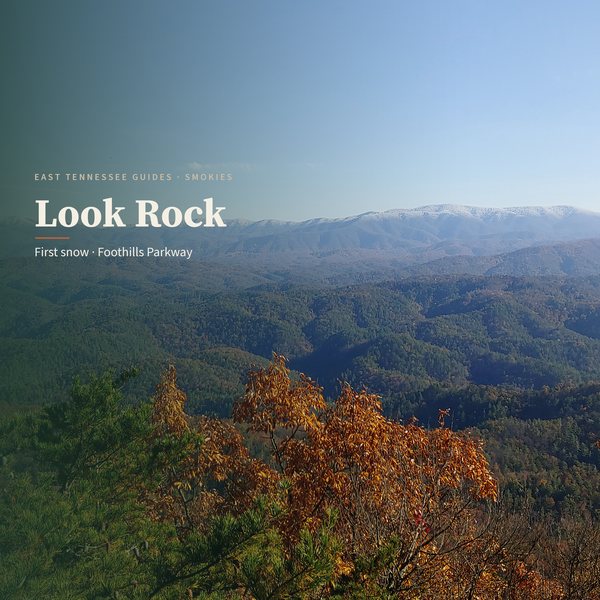 Look Rock — Blount County poster