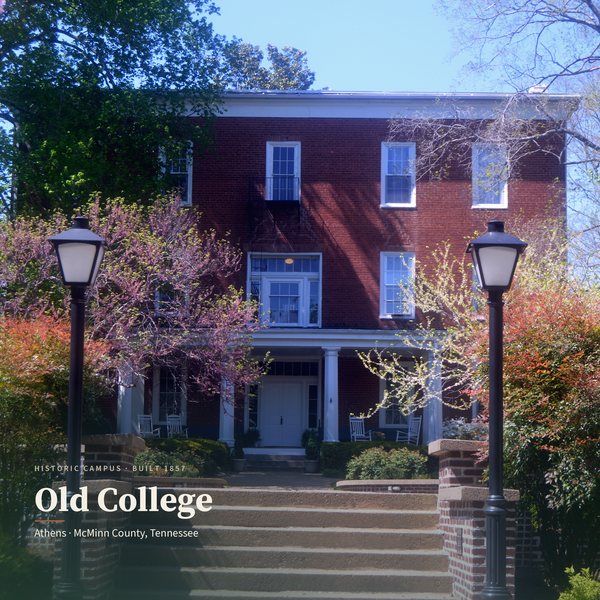 Old College — Athens poster