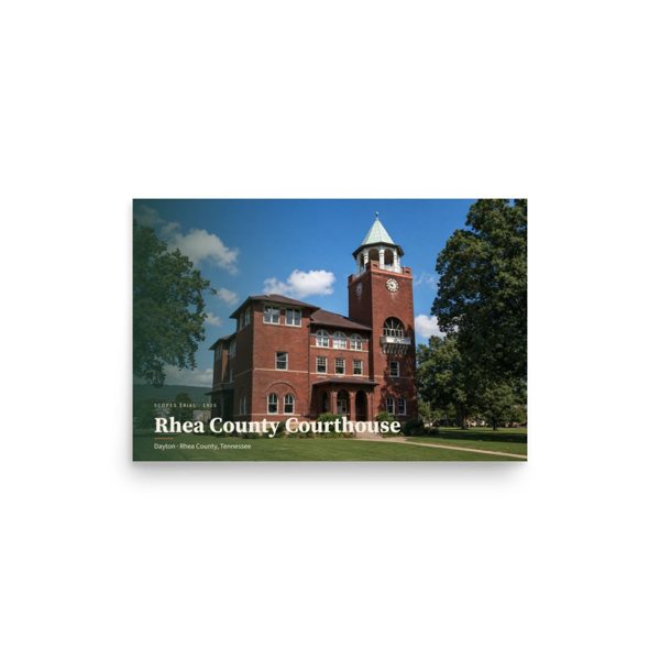 Rhea County Courthouse — Dayton poster