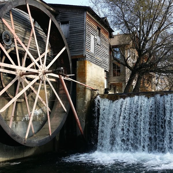 The Old Mill — no title — Sevier County poster