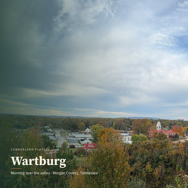 Wartburg Valley Sunrise — Wartburg poster