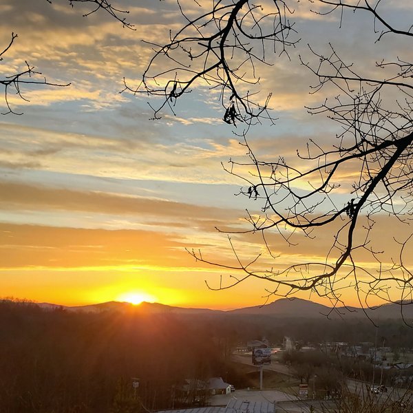 Wartburg Winter Sunrise — no title — Wartburg poster
