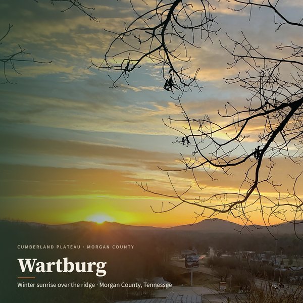 Wartburg Winter Sunrise — Wartburg poster