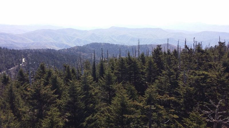 Layered ridges from Clingmans Dome