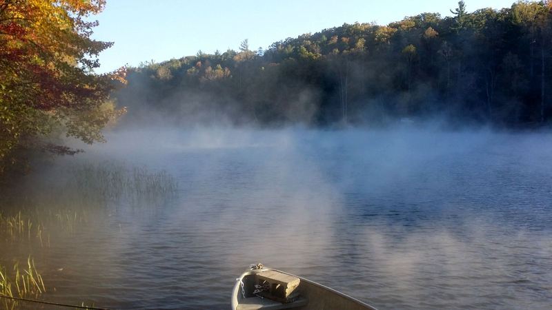 Morning Mist on an East Tennessee Lake