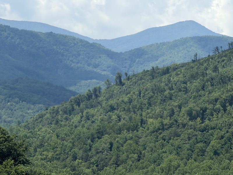 Smoky Mountain ridges